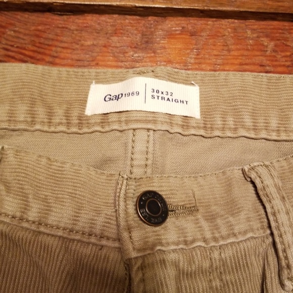 Gap Khaki Corduroy Pants - Picture 3 of 4